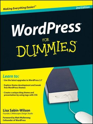 cover image of WordPress For Dummies&#174;